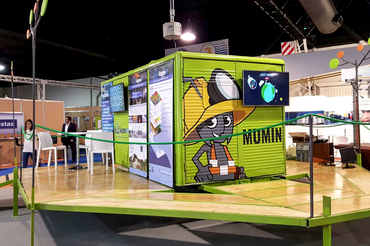 ploteado de stand