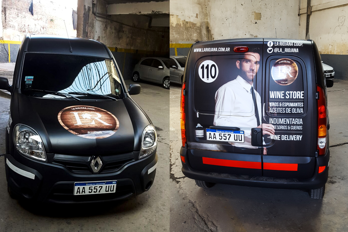gráfica vehicular y ploteo de camioneta